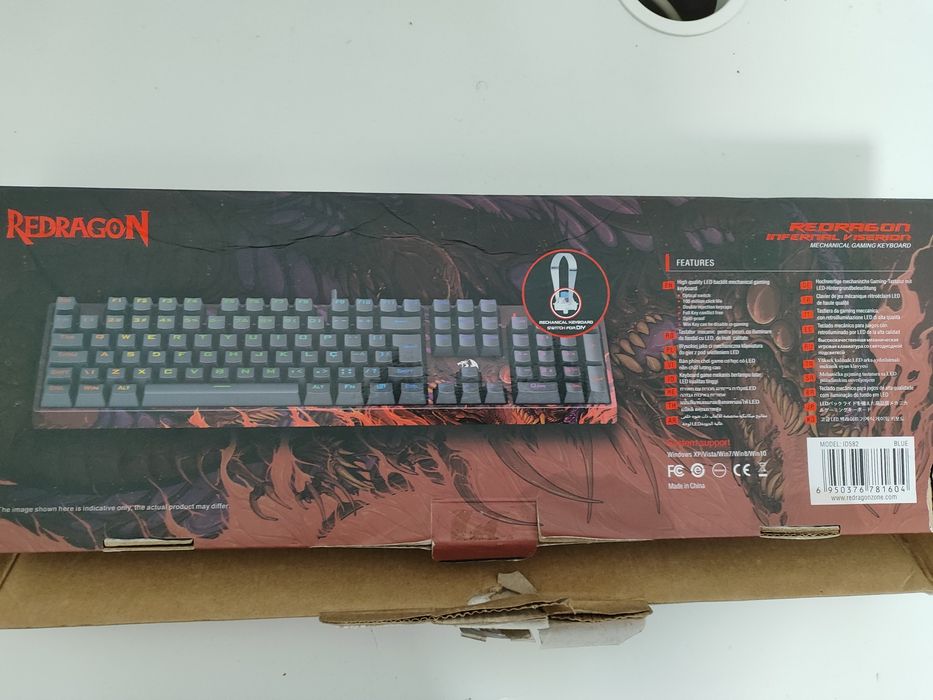 Teclado Redragon Infernal viserion