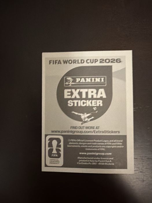 Cody Gakpo Purple Panini FIFA World Cup 2026 Extra Sticker