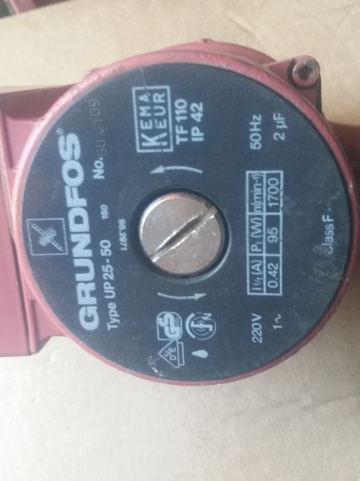 pompa grundfos up 25-50 mm 180 +gwarancja do kotła torus