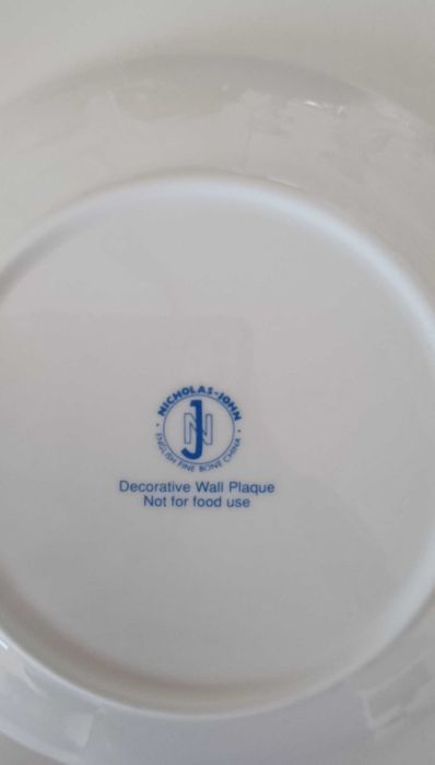 Porcelanowy talerz kolekcjonerski Lisy Nicholas John (Dorothy Wallace)