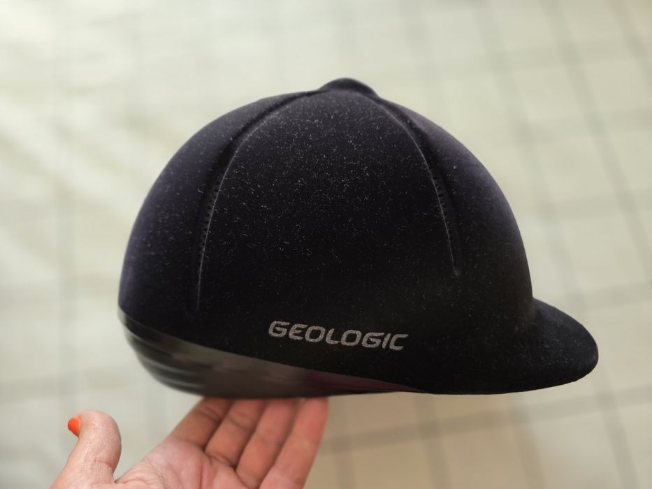 Casco equestre Geologic preto
