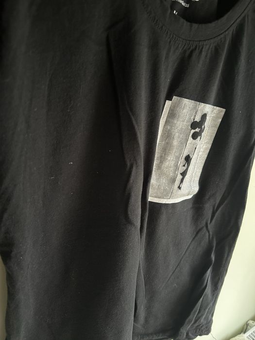 Czarna koszulka Brandalised Banksy balony – rozm. M