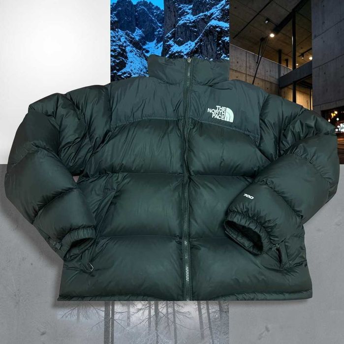 Kurtka The North Face Nuptse 700 Zielona Puchowa Rozmiar XS Nowa