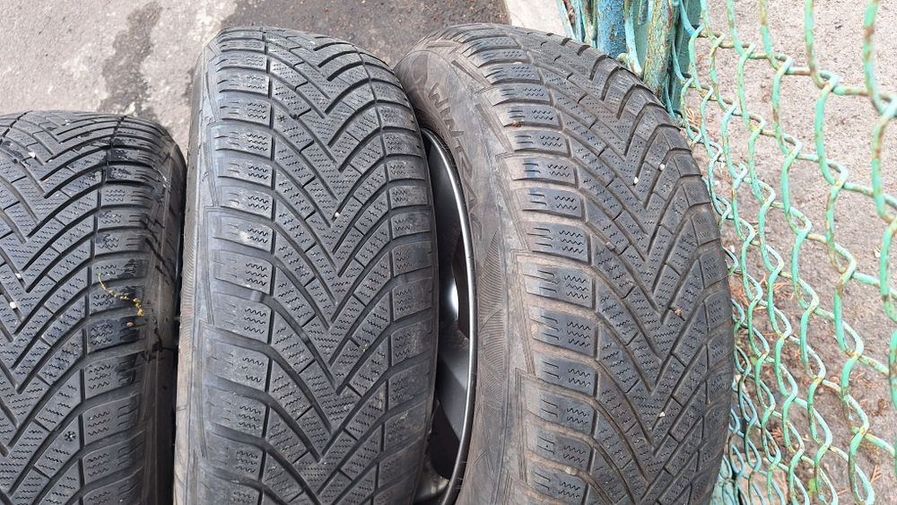 р15 5×112 диски VW, Skoda с шинами