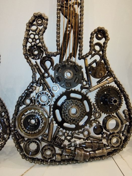 Gitara elektryczna loftowa