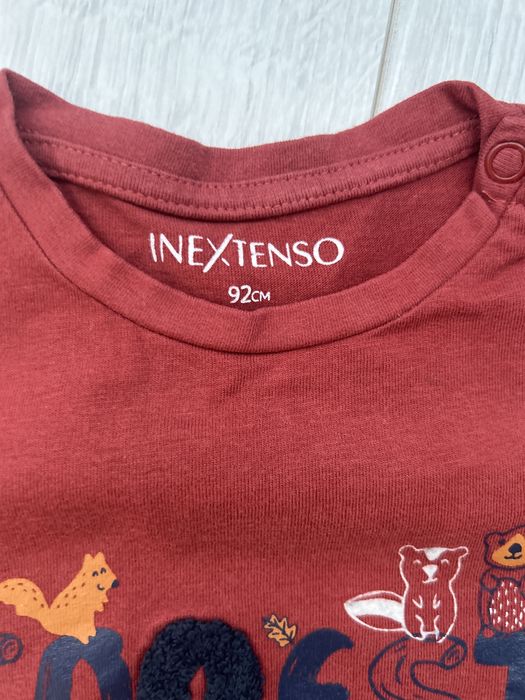 Longsleeve vermelha escuro 2 anos