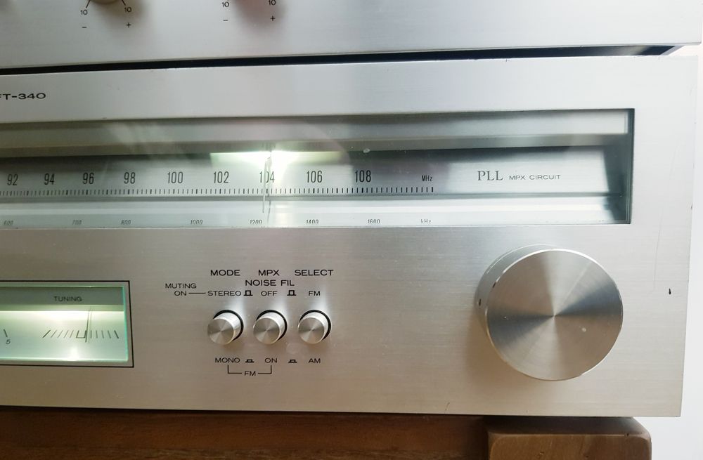 Hitachi HA-330 +FT-340 zestaw wzmacniacz plus tuner