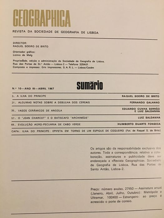 Geographica. Raquel Soeiro de Brito. Timor. África