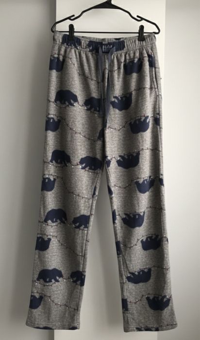 Miękkie Spodnie Piżamowe Lucky Brand – Polarowe, Rozmiar S