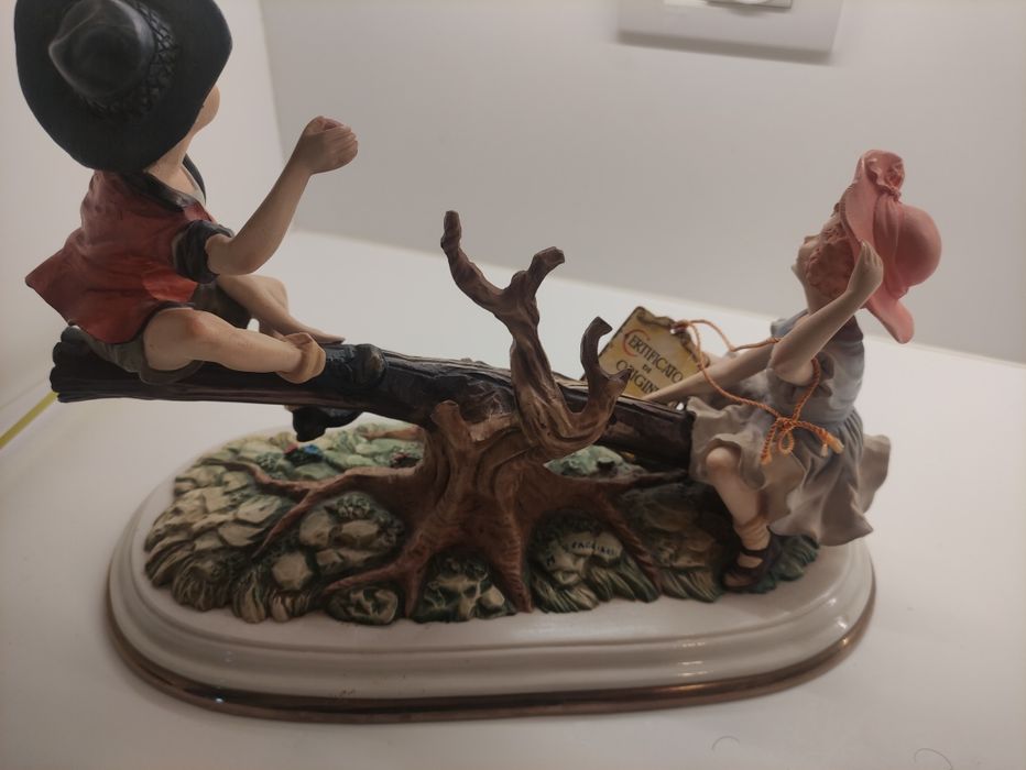 Estatueta Capodimonte anos 70