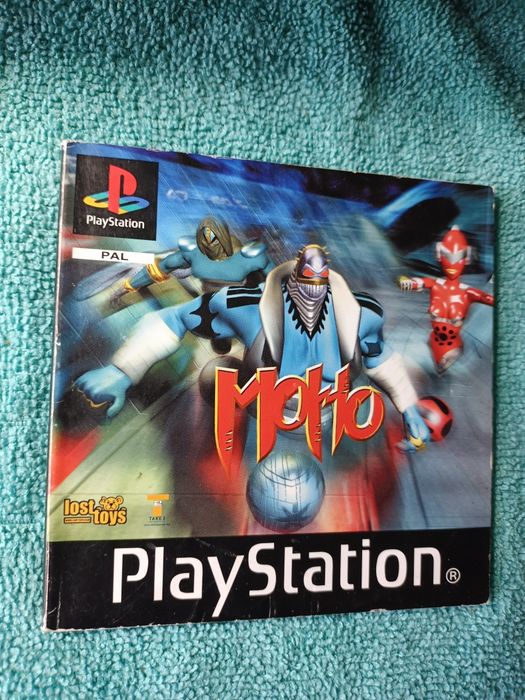 Ps1 Motto PS1 psone Książeczka Manual Angielski