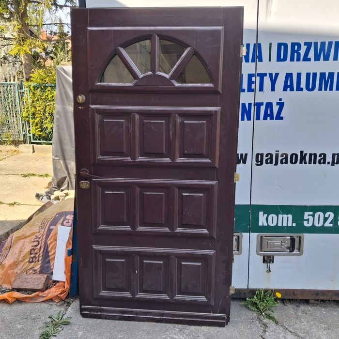 Drzwi robocze na budowę