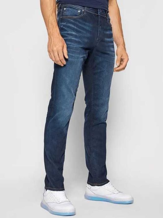Джинси Jack & Jones Tim 12118215 Cиній Slim Fit
