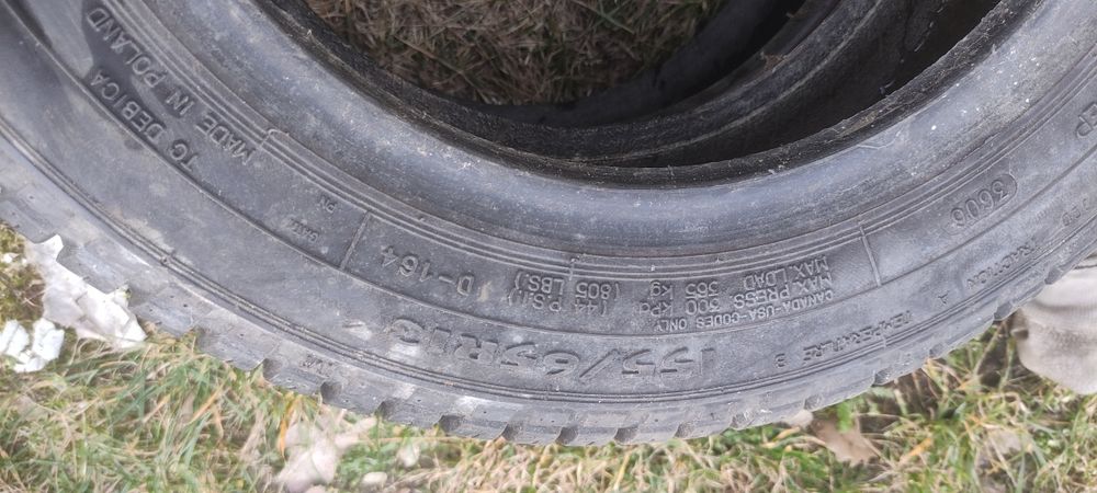 Opony letnie 5mm 155/65/13 Dębica 1N możliwa wysyłka+