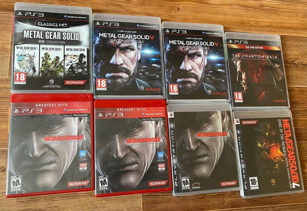 Sony PS3: Remember Me, FIFA 19, Mafia ll (рос.), Meal Gear Solid
