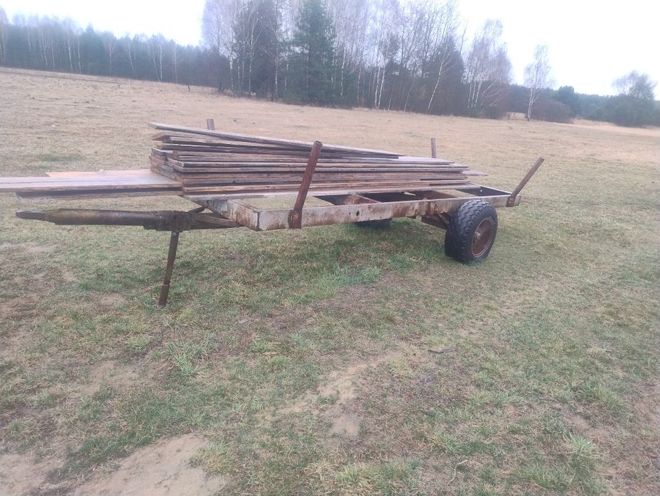 Przyczepka/ bitka / wóz na drewno