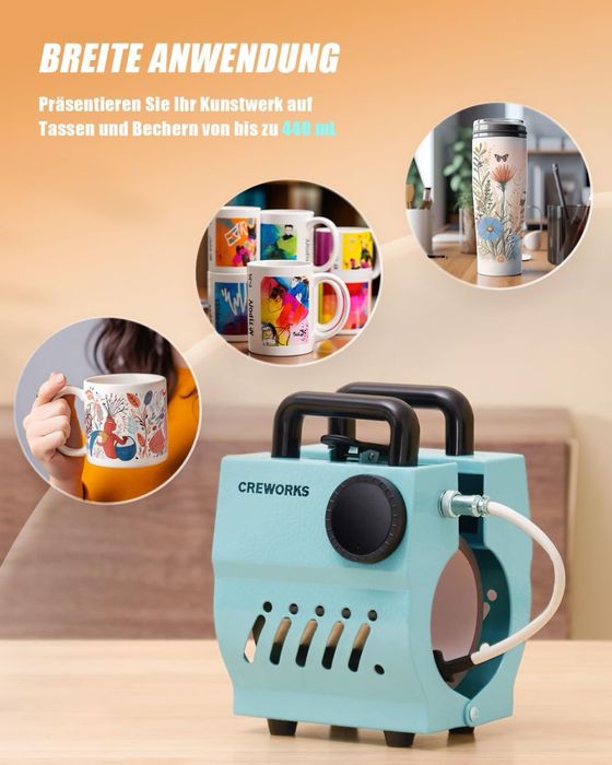 Prasa do sublimacji kubków Creworks F 110