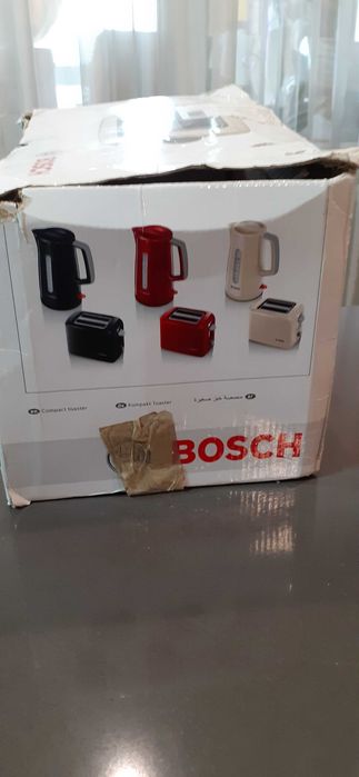 Новый тостер BOSCH, модель ТАТЗА017GB/01, мощность 825-980 W, белый