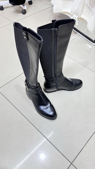 Сапоги  женские из эко кожи