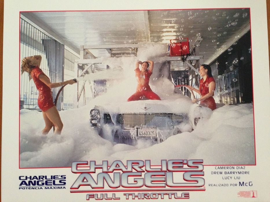 Cartazes cinema Matrix Astérix Anjos de Charlie Zoolander e mais