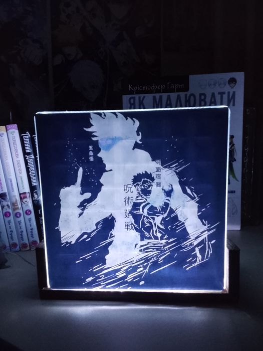 Аніме-світильник нічник 3D / Подарунок для фанатів аніме