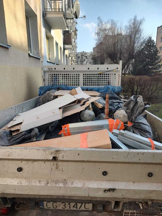 Wywóz Utylizacja Mebli Gabarytów AGD itp. Sprzątanie piwnic, strychów