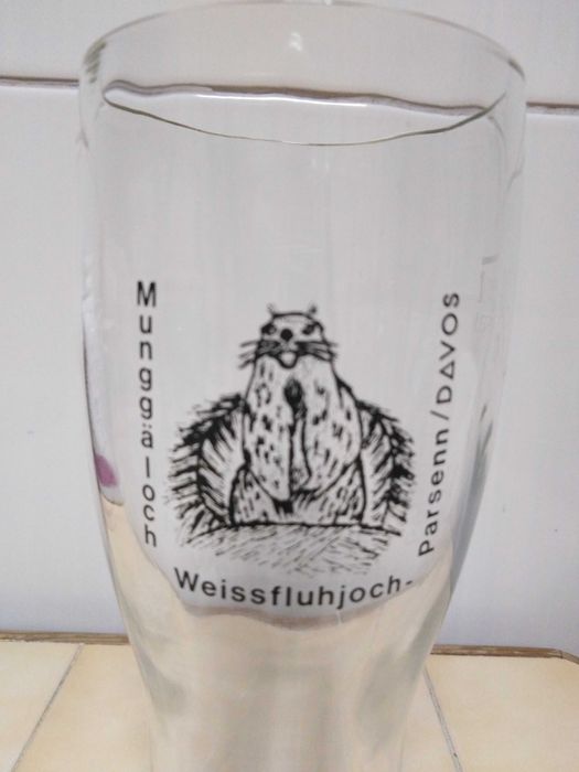 Copo-Bota de Vidro Munggaloch Weissfluhjoch Davos Parsenn