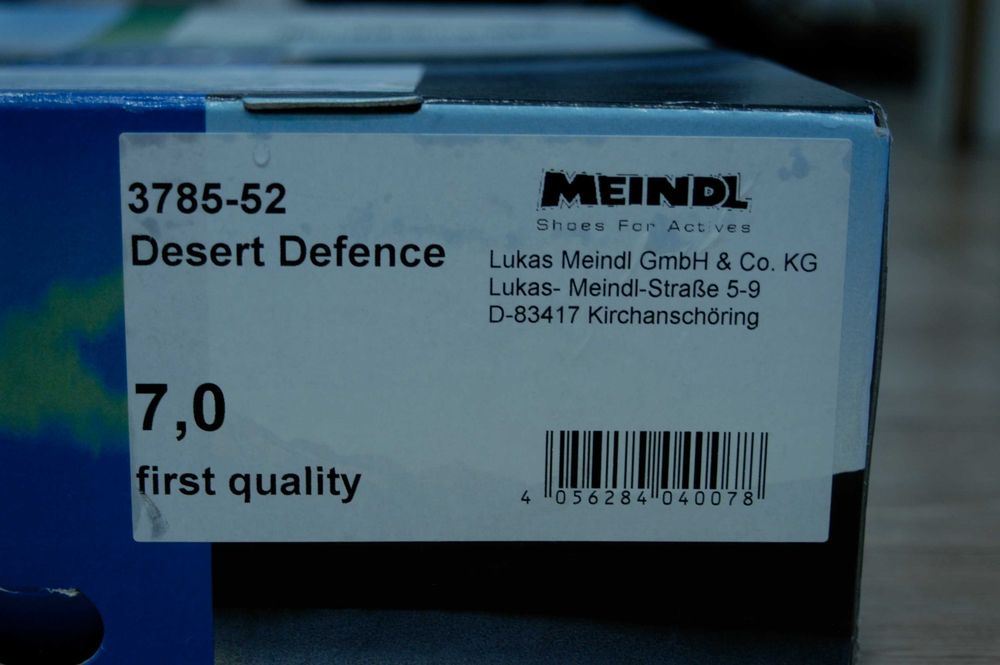 Buty Meindl, Desert Defence, trekkingowe, taktyczne, górskie, 41
