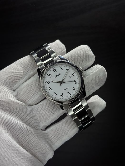 Чоловічий годинник Casio MTP-1302D -7B3 оригинал мужски часы касио оригінал срібний арабський годинник mtp- 1302d 1302