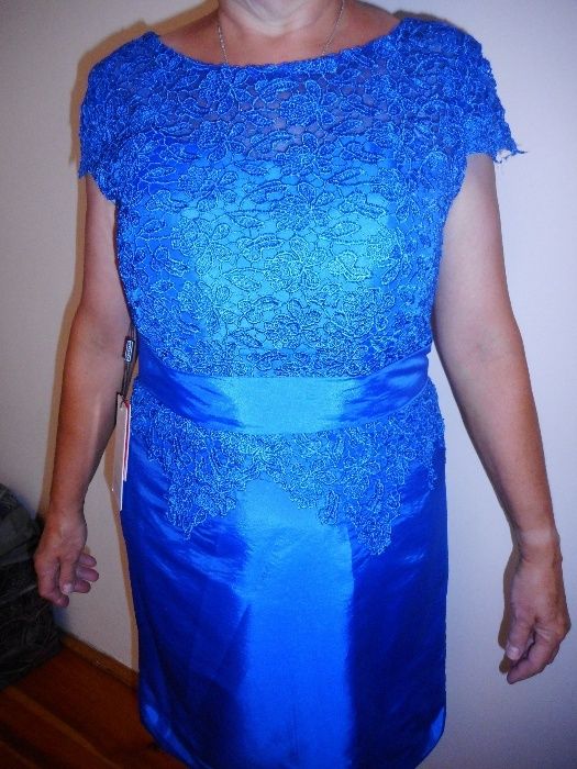 JJ`s House sukienka niebieska 40 42 wesele sylwester nowa!