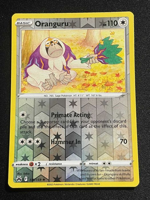 Carta Pokémon Oranguru 119/159 Crown Zenith