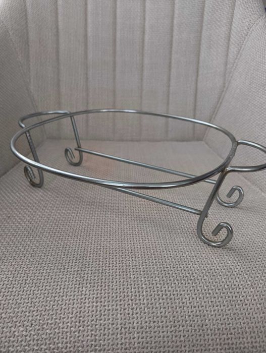 Terrina de faiança c/ suporte