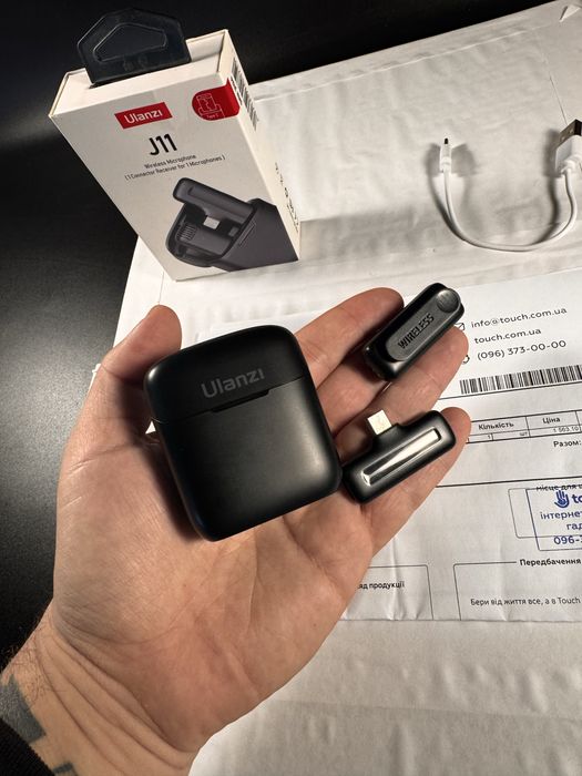 Бездротовий мікрофон Ulanzi j11