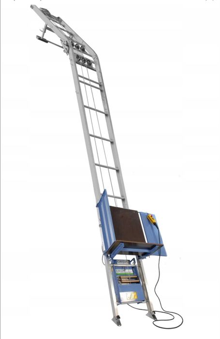 Wynajem podnośnika, windy do transportu materiałów Geda Lift 250