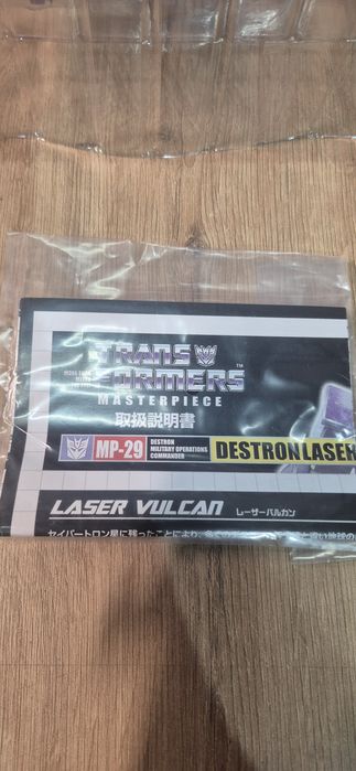 Zamiennik Takara tomy Transformers Masterpiece MP-29 Laserwave Destron Figurka