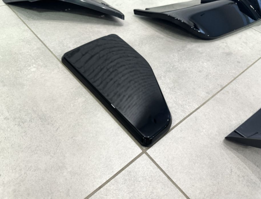 Комплект обвеса губа диффузор M-Perfomance BMW X5 F15 ЧЕРНЫЙ ГЛЯНЕЦ