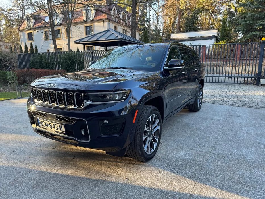 Jeep Grand Cherokee Overland 3.6 V6 4x4 LONG 6-os FV Pneumatyka Masaże Noktowizor McIntosh