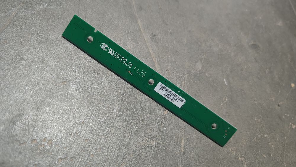 Placa de Botões Toshiba 32AV833 / 32AV833G — 32AV833-KEYPAD REV:1.01