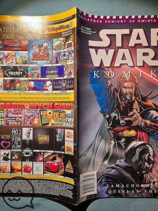 Star Wars Komiks 7/2011 Zamachowiec Quinlan Vos