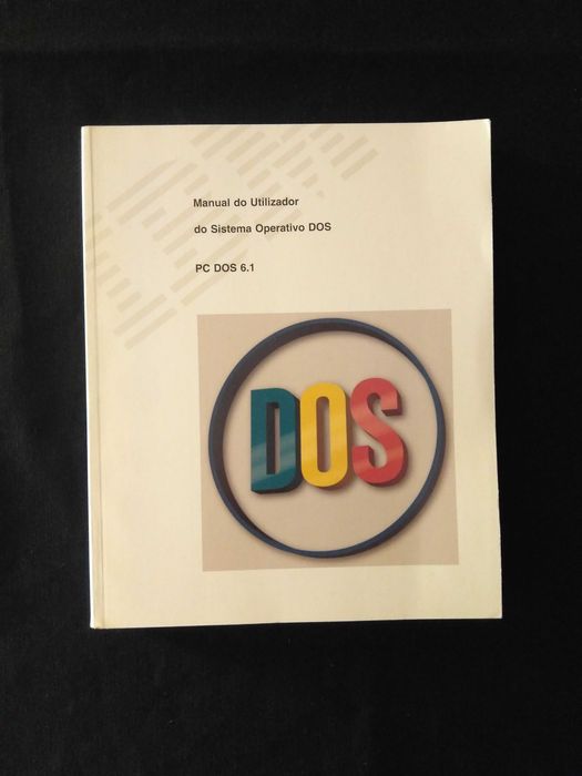 Manual do utilizador do Sistema Operativo DOS - PC DOS 6.1