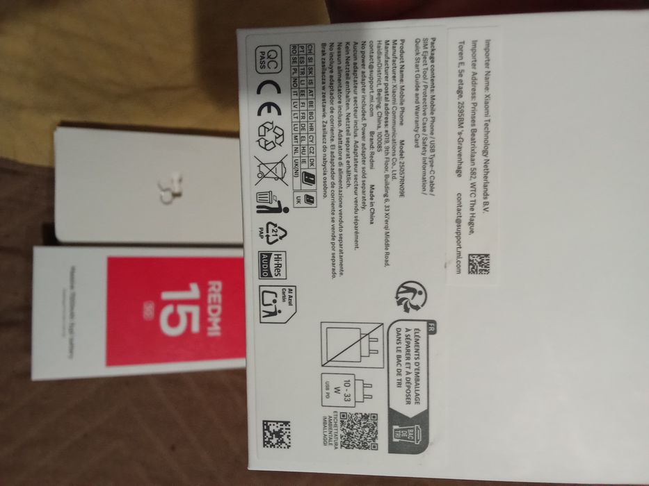Redmi 15 - 5G" Midnight Black" 8Gb RAM/256gb