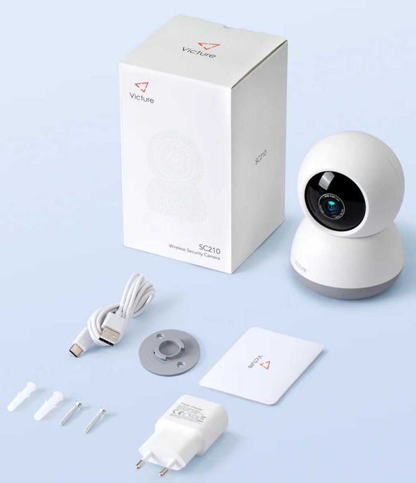 Nowa Kamera obrotowa Niania Victure SC210 Wi-Fi HD
