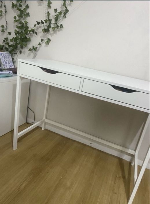 Biurko Alex Ikea toaletka 100x48 stan idealny