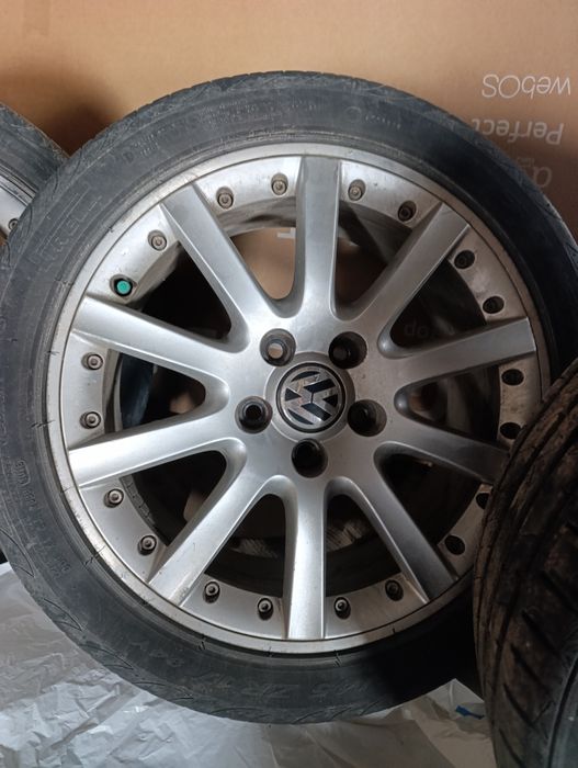 Легкосплавні титанові диски Ronal (німеччина) R17 розболтовка 5х112