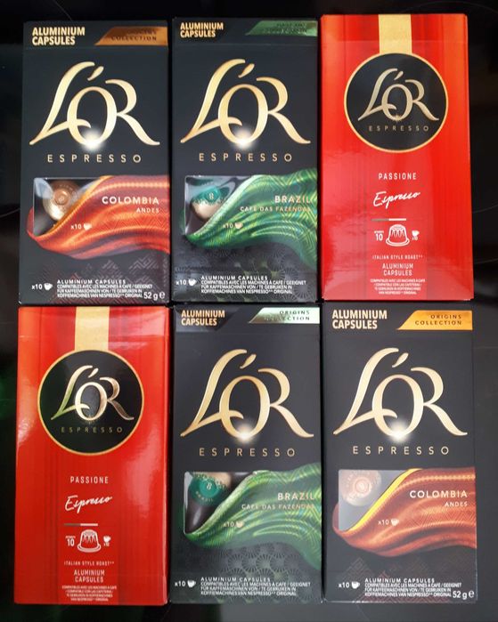 L'or капсульна кава арабіка 100% / капсули Jacobs: 145 грн. - Продукти ...