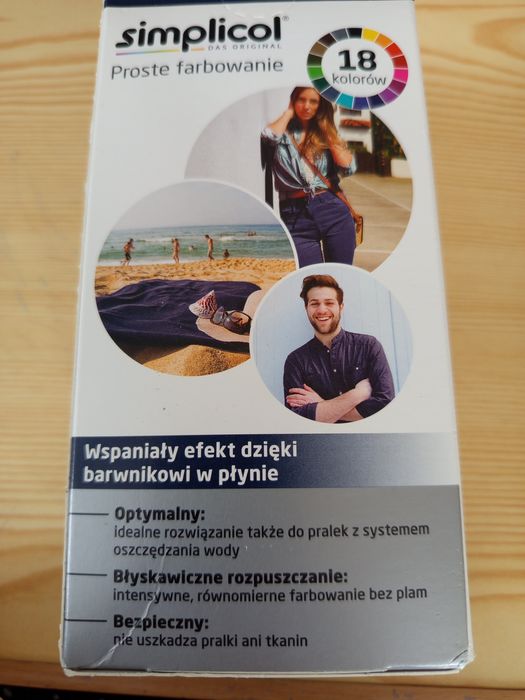 Barwnik do tkanin simplicol ciemny granat