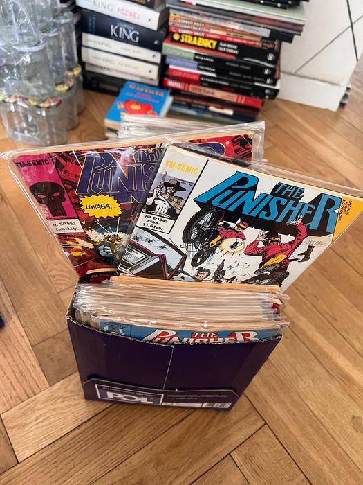 Zestaw komiksów Punisher