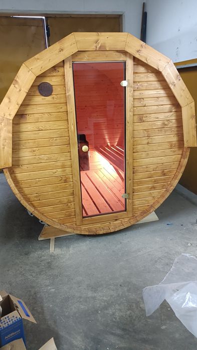 Sauna typu beczka
