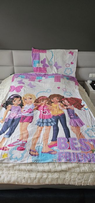 Pościel bawełniana Lego Friend dwustronna