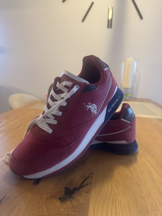 Adidasy męskie czerwone polo assn